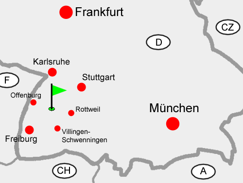 The south of Germany